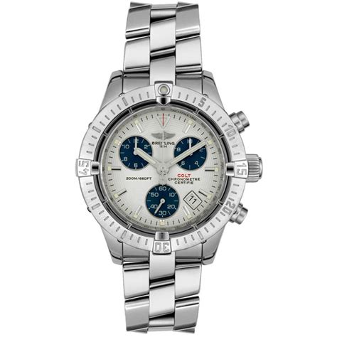 breitling aeromarine chrono colt ii a73380|Breitling colt chronograph.